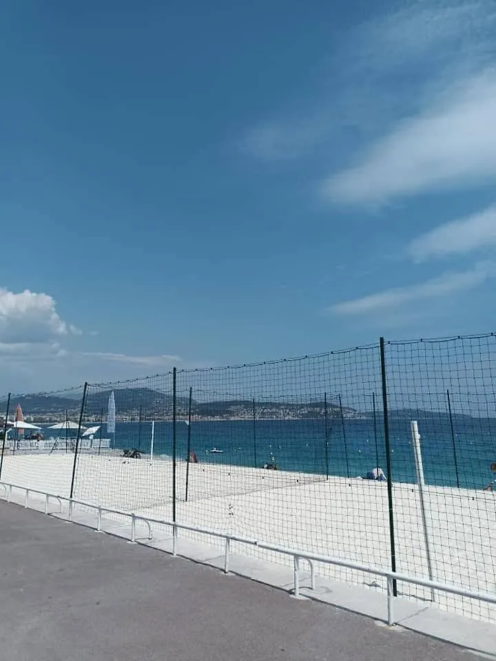 Top Floor With Sea View, Clim And Veranda Ницца Апартаменты