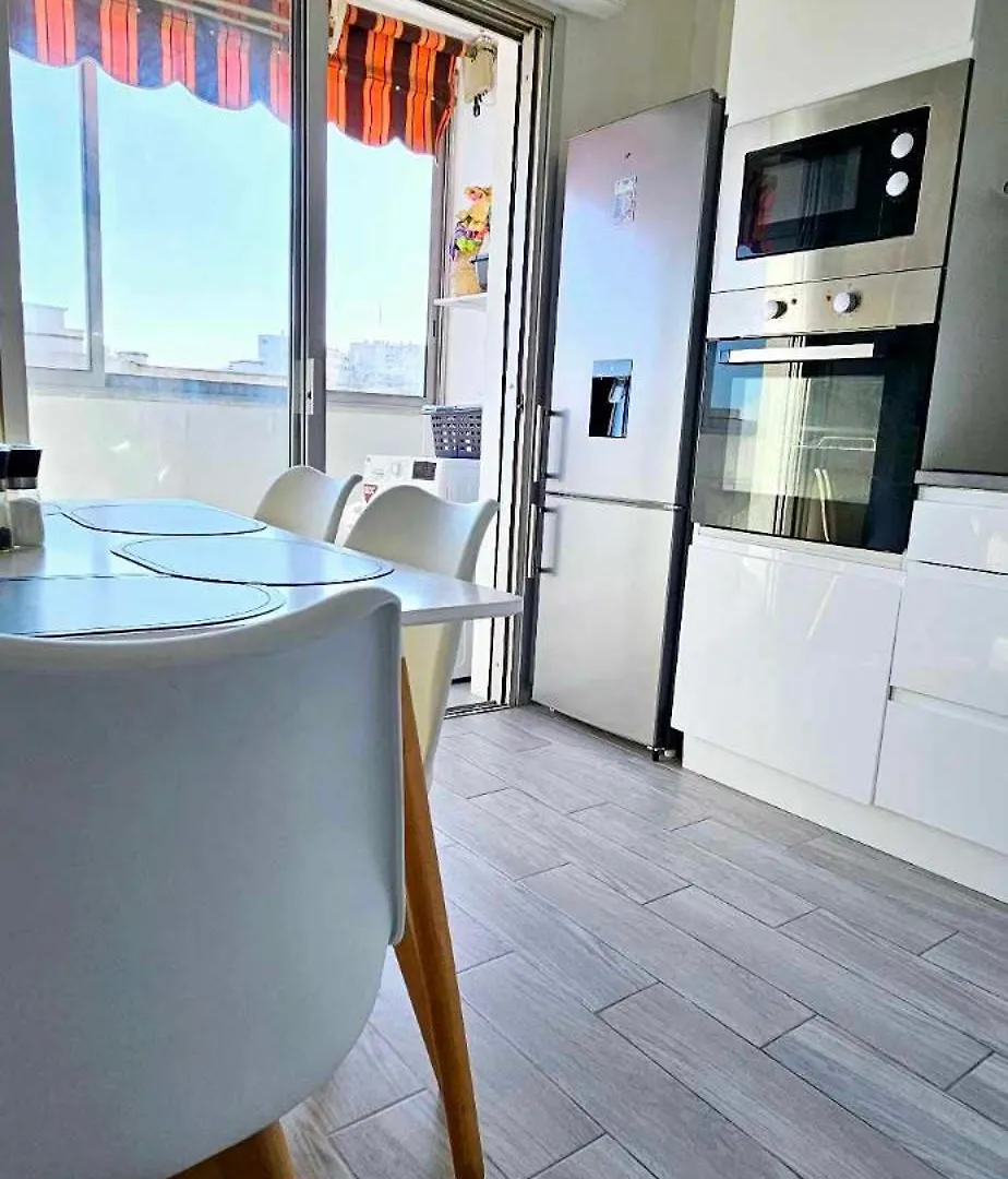 Top Floor With Sea View, Clim And Veranda Ницца