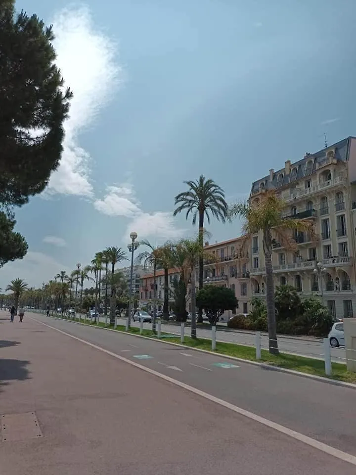 Top Floor With Sea View, Clim And Veranda Nice 0*,  France
