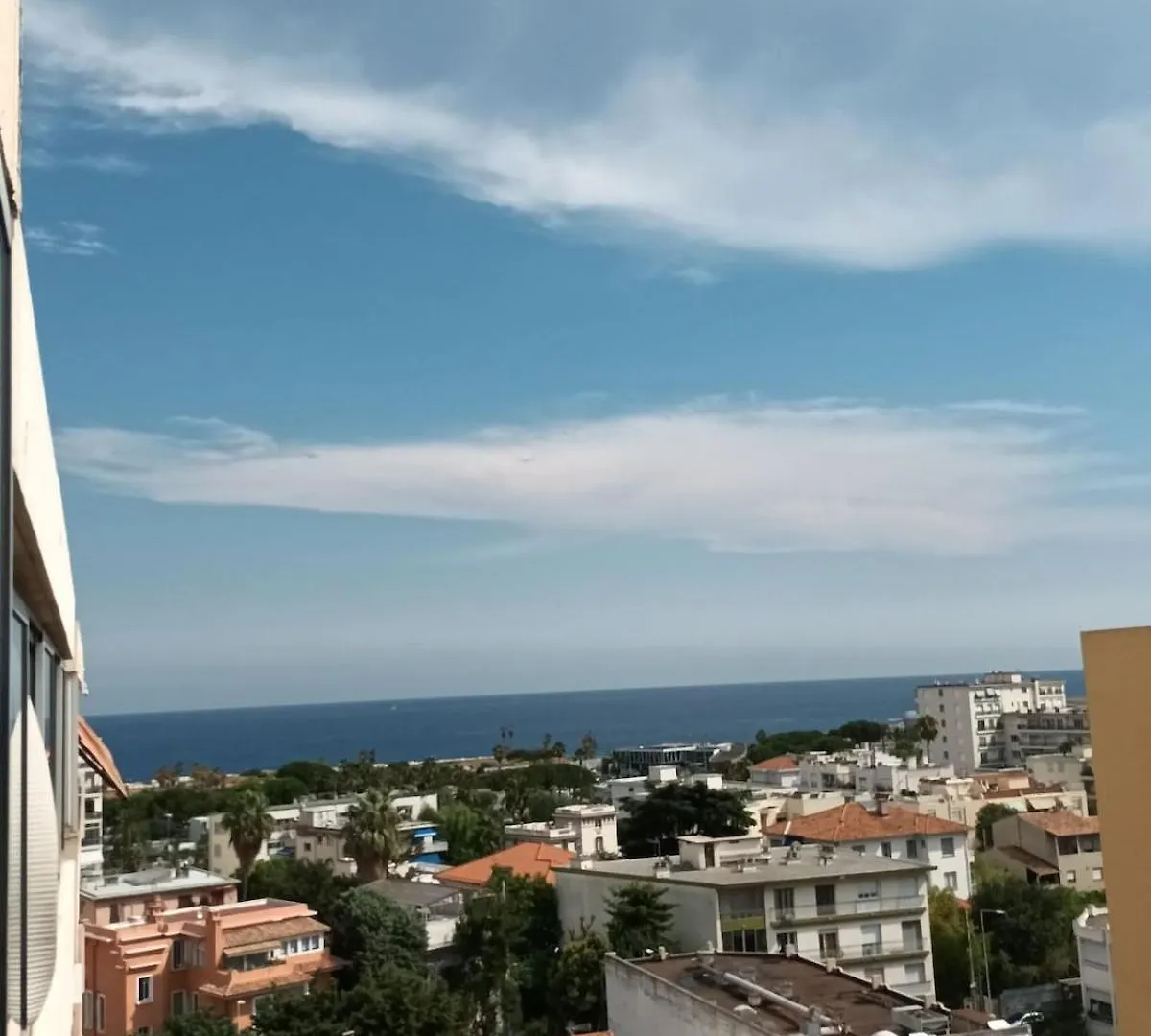 Apartment Top Floor With Sea View, Clim And Veranda Nice France